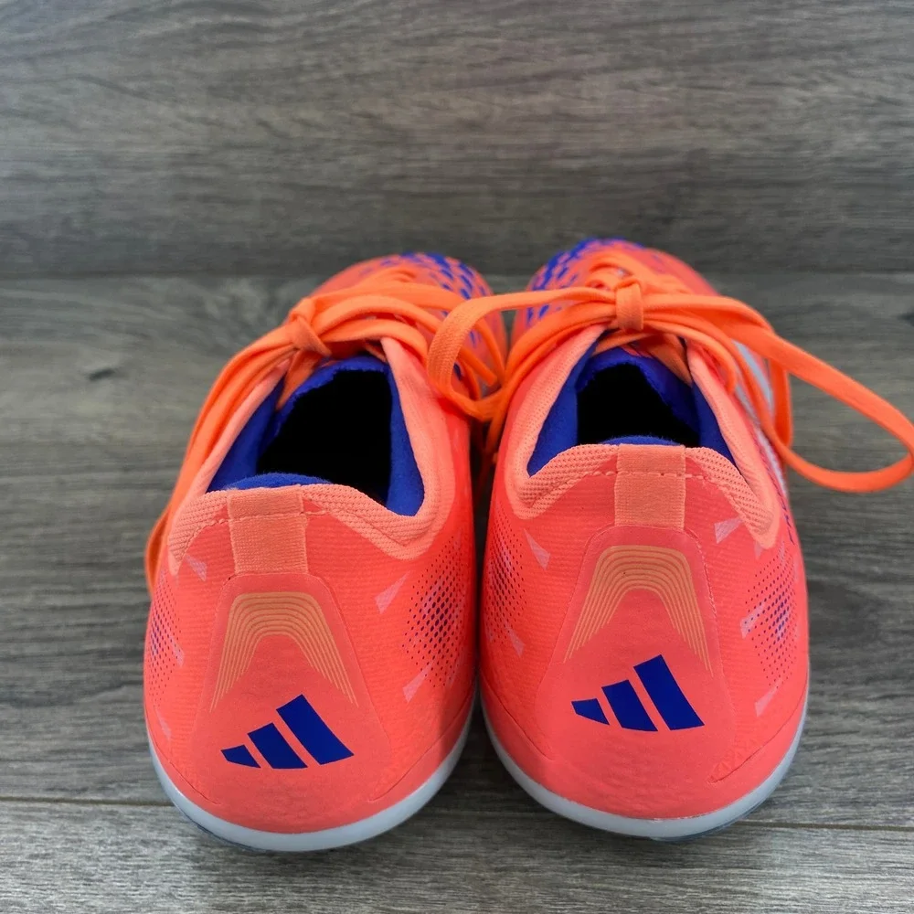 Adidas Predator Pro FG Soccer Cleats Mens 8.5 Orange Blue JI1196 HybridTouch